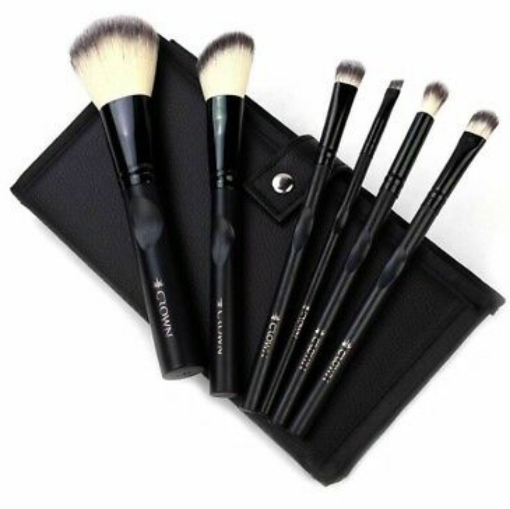 🖤 CROWN PRO 6 PIECE BRUSH SET